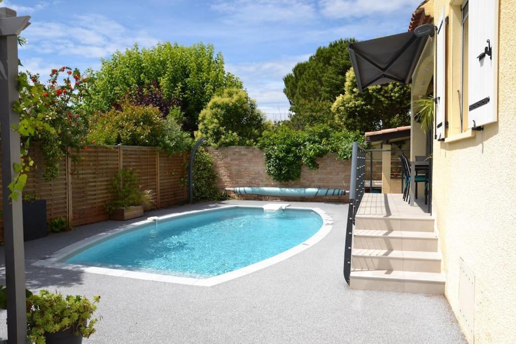 Jolie Villa, Piscine, 10Min Centre Ville, Wifi Montpellier Ngoại thất bức ảnh