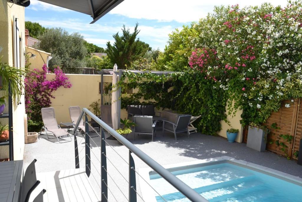 Jolie Villa, Piscine, 10Min Centre Ville, Wifi Montpellier Ngoại thất bức ảnh